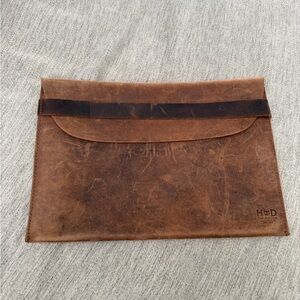 Real Leather Laptop Protective Cover